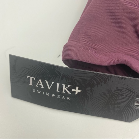 Tavik Color Block Merlot Corsica Bikini Top XS - Picture 8 of 10